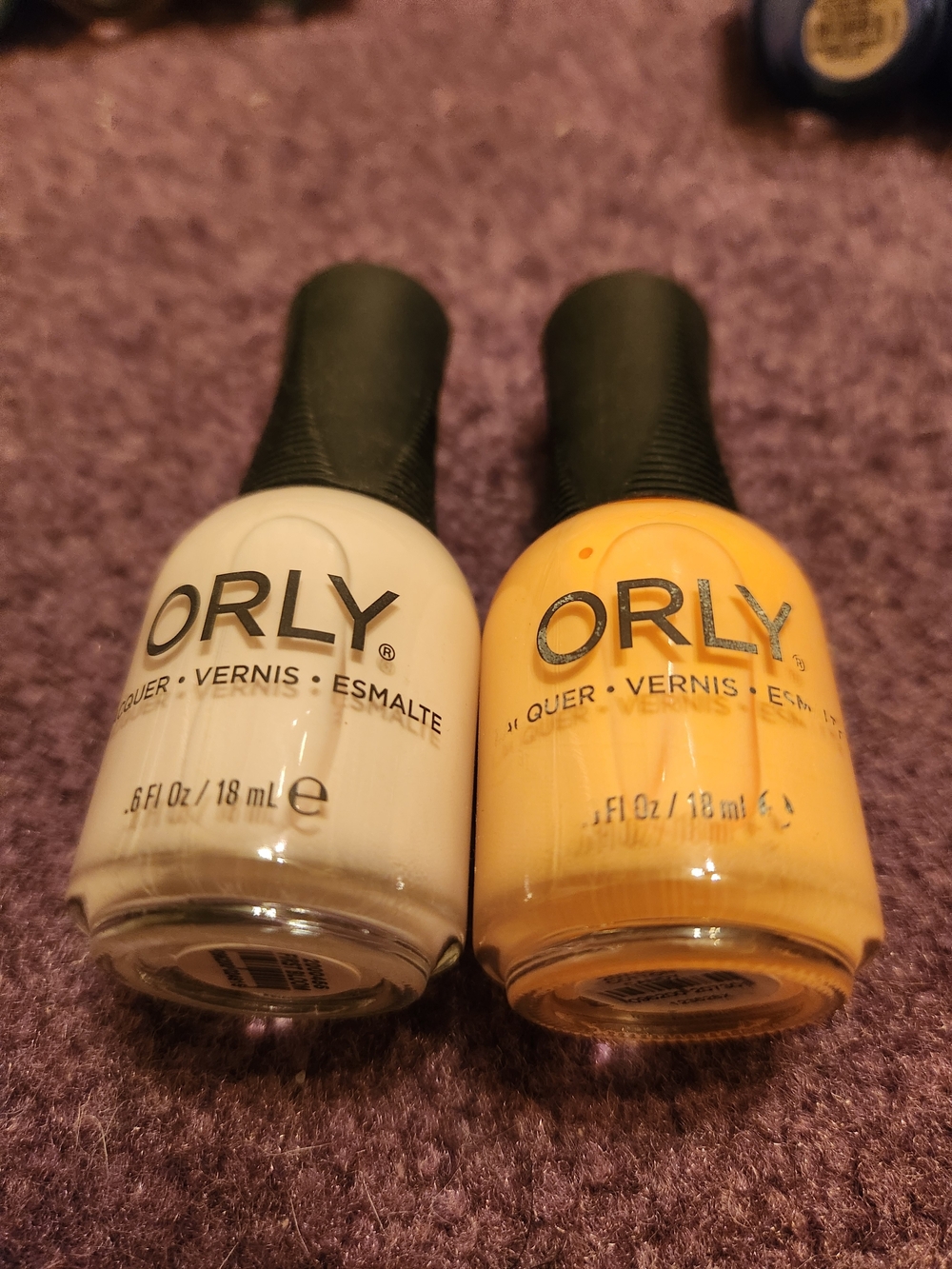 ORLY Nail Polish Duo — Cream Neutral And Light Pink Shades